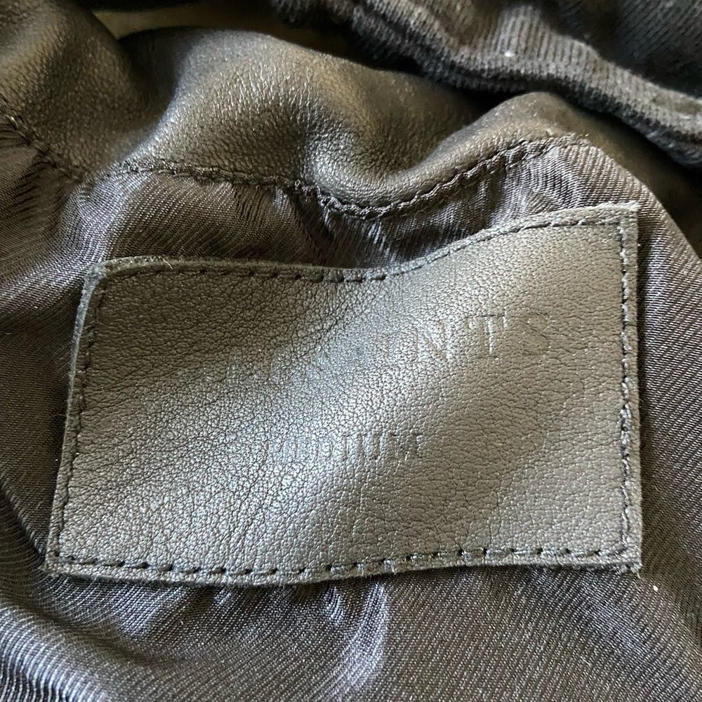 All Saints Men’s Leather Jacket - Picture 8 of 8